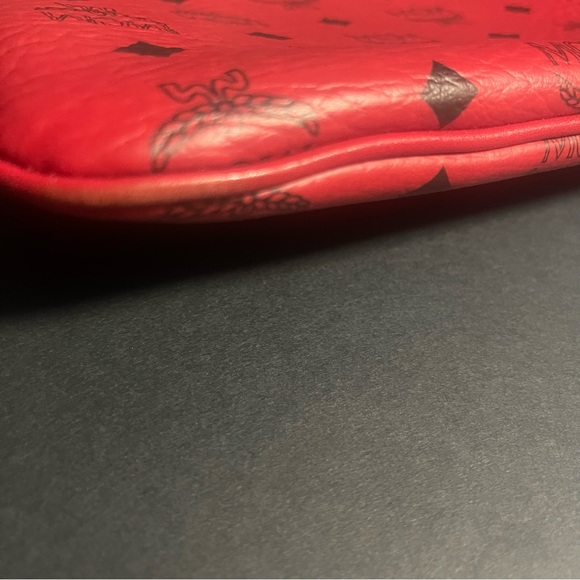 EUC Red MCM Tote and Pouch Bundle - Picture 10 of 11